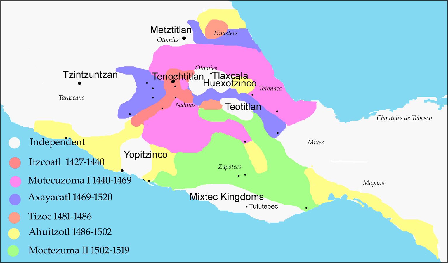 Aztec City States before the Conquest