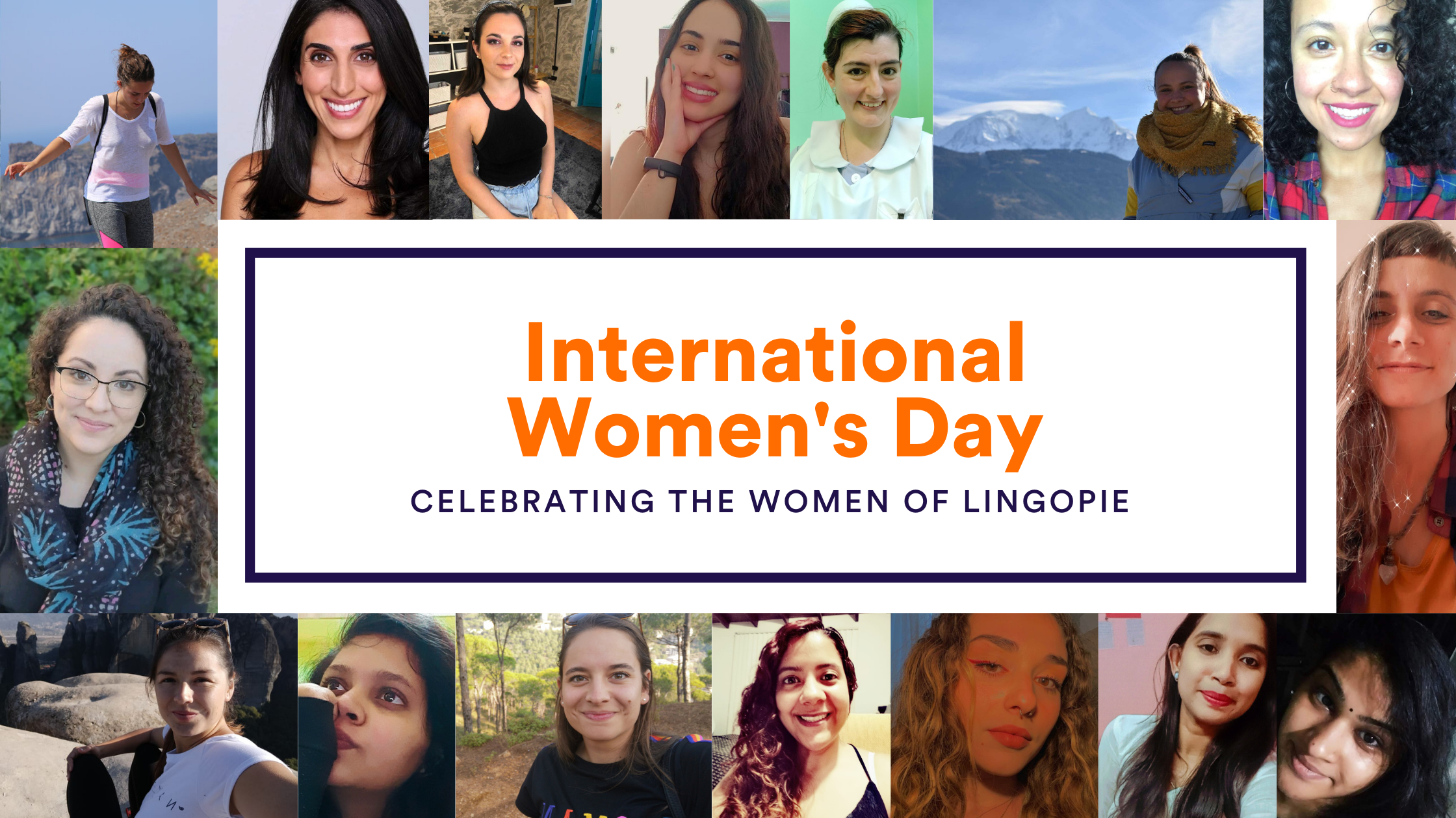 Women of Lingopie for International Women's Day