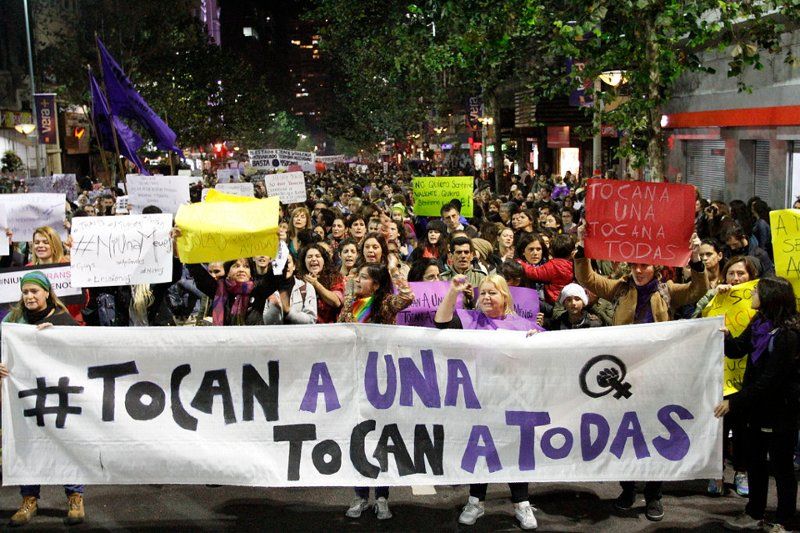 Ni una Menos movement for International Women's Day