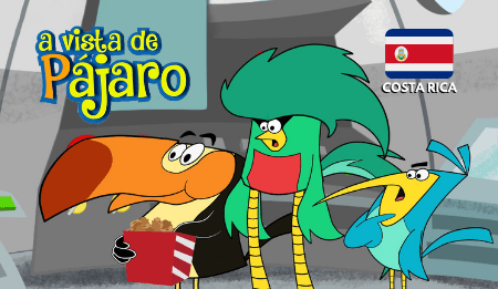 a picture of A Vista de Pájaros - Costa Rican cartoon