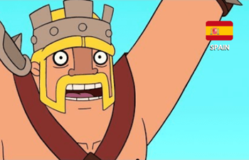 a picture of Clash Royale - Spanish cartoon