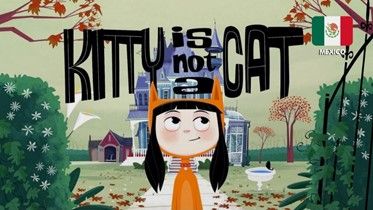 a picture of Kitty Is Not a Cat - Mexican Cartoon