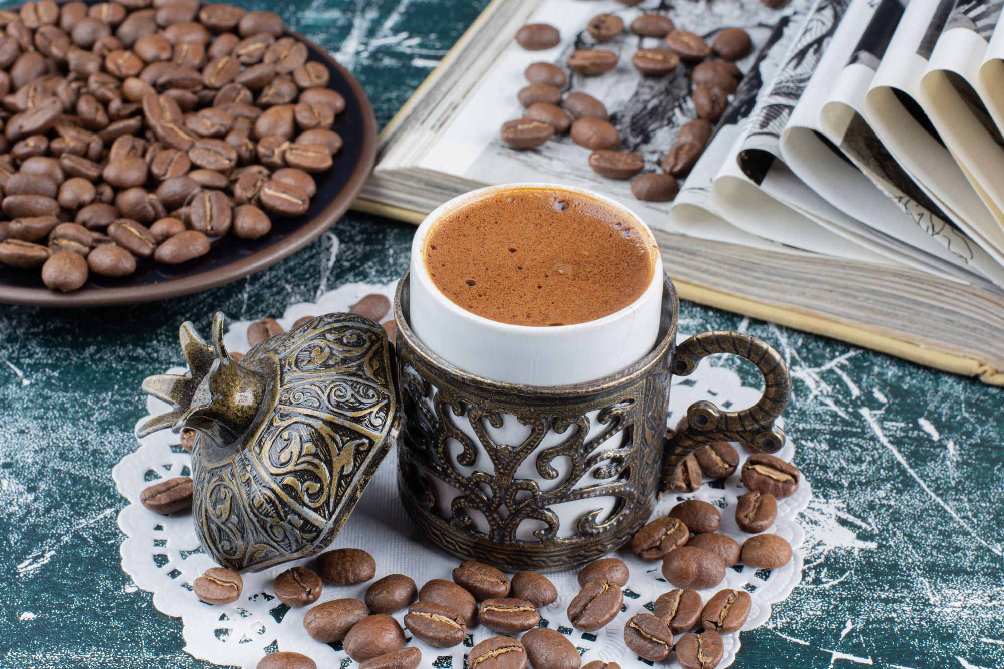 a cup of traditional Turkish coffee-Food Idioms From Around The World-Lingopie