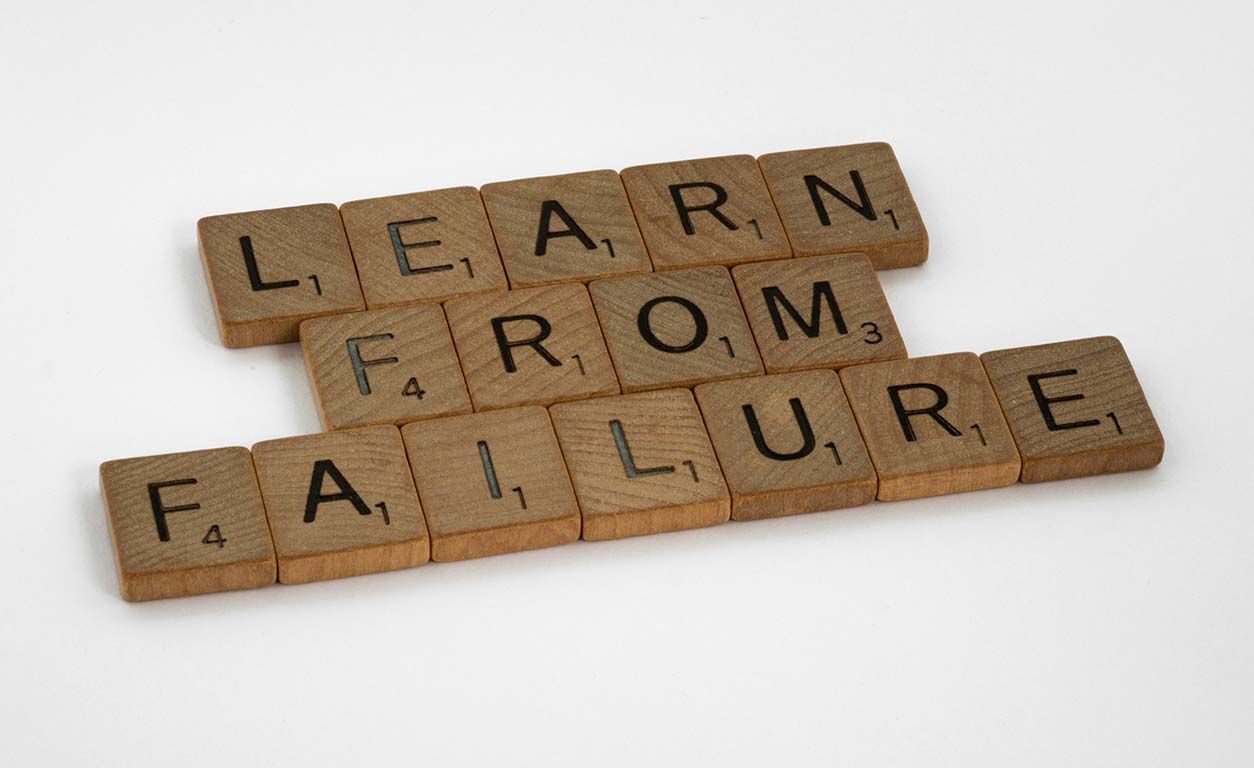 Learn from failure-puzzle