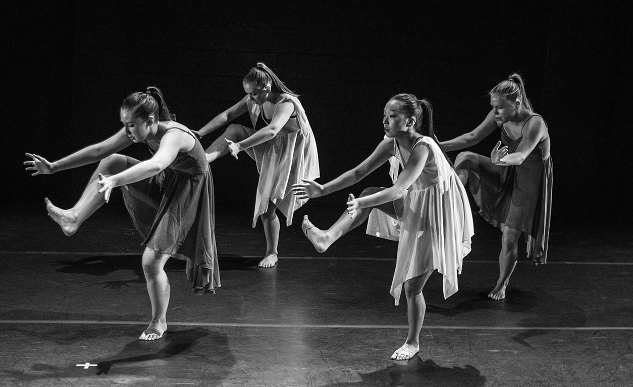 Dancers performing