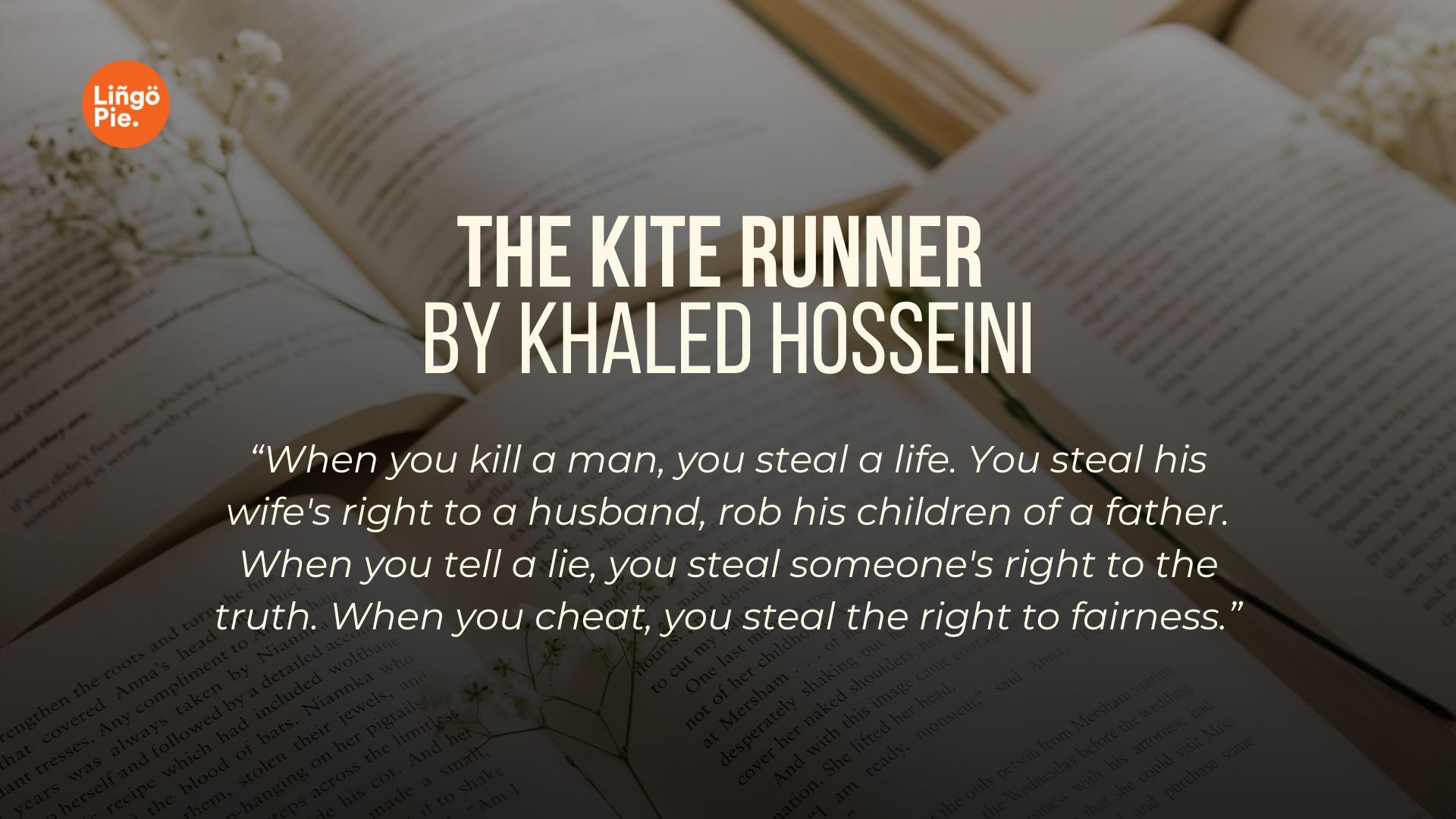 The Kite Runner by Khaled Hosseini - Lingopie