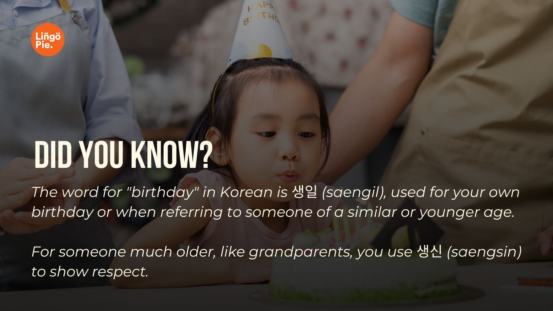 What is birthday in korean?