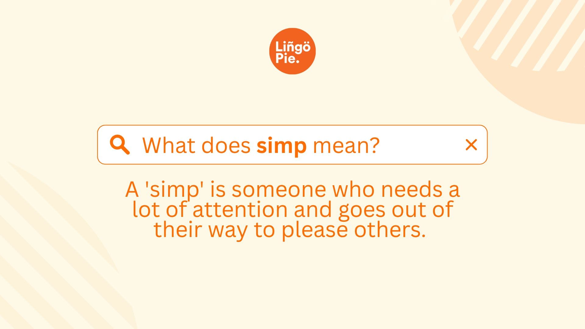 Gen Alpha Slang - Simp