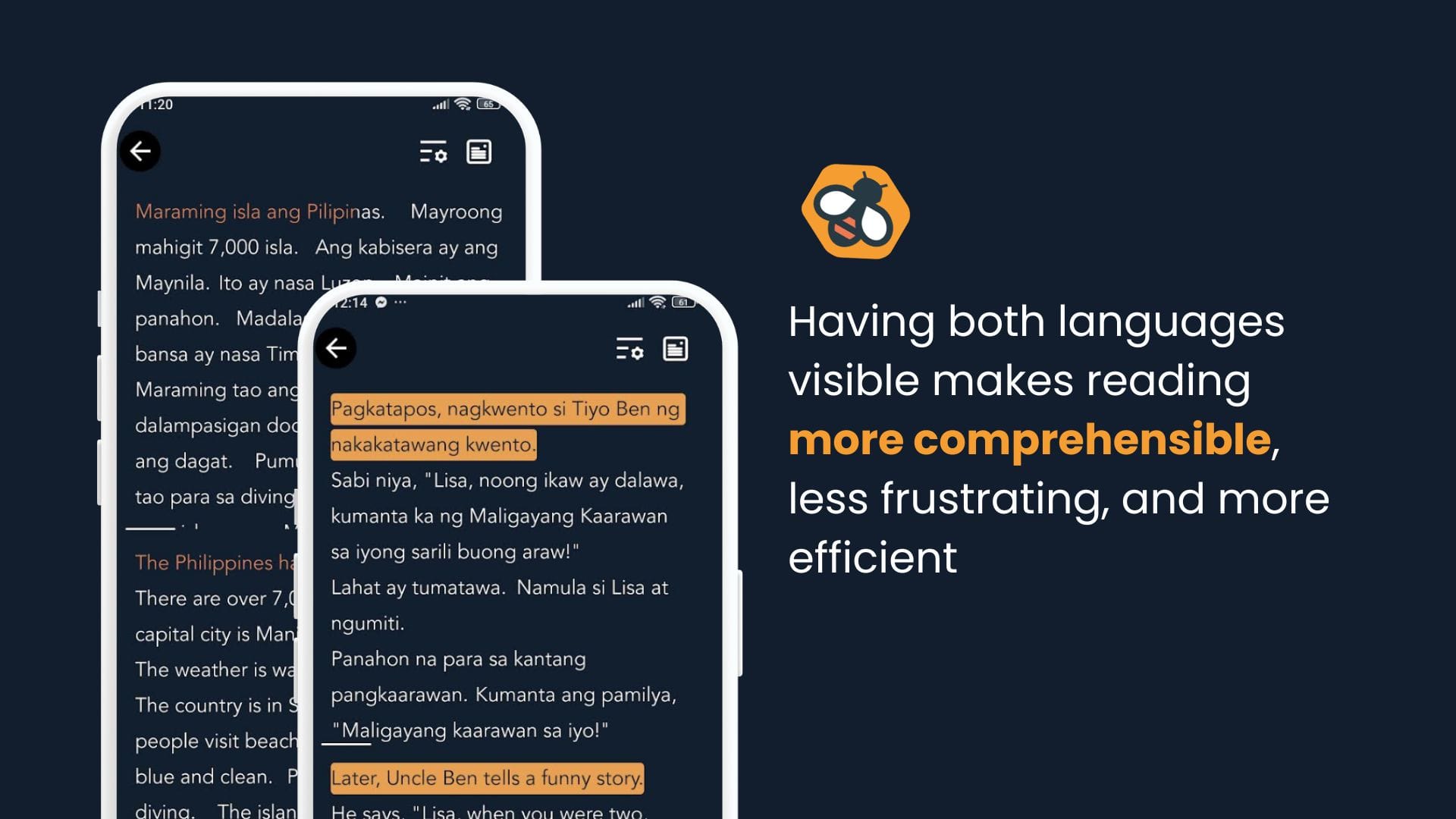 Beelinguapp - Dual Language