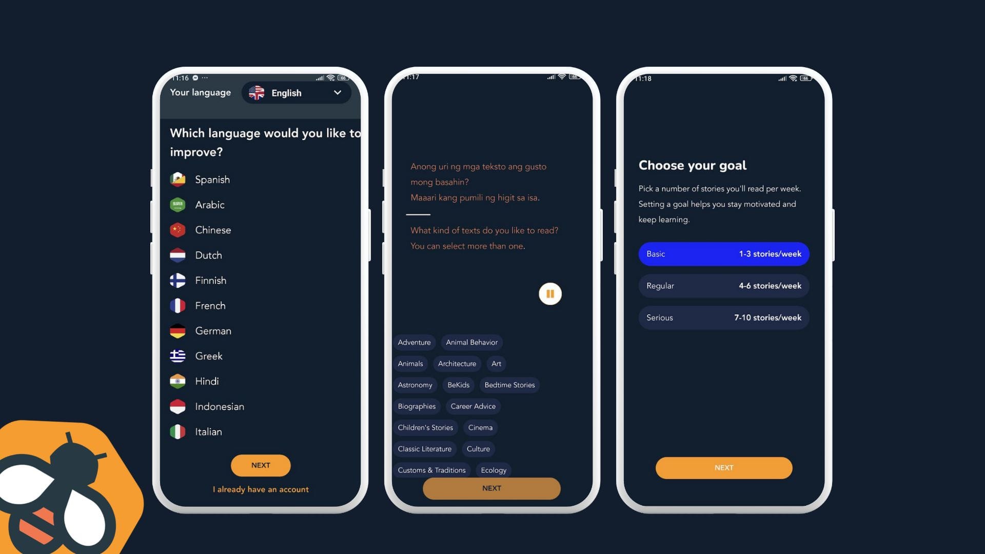 Beelinguapp - How it works