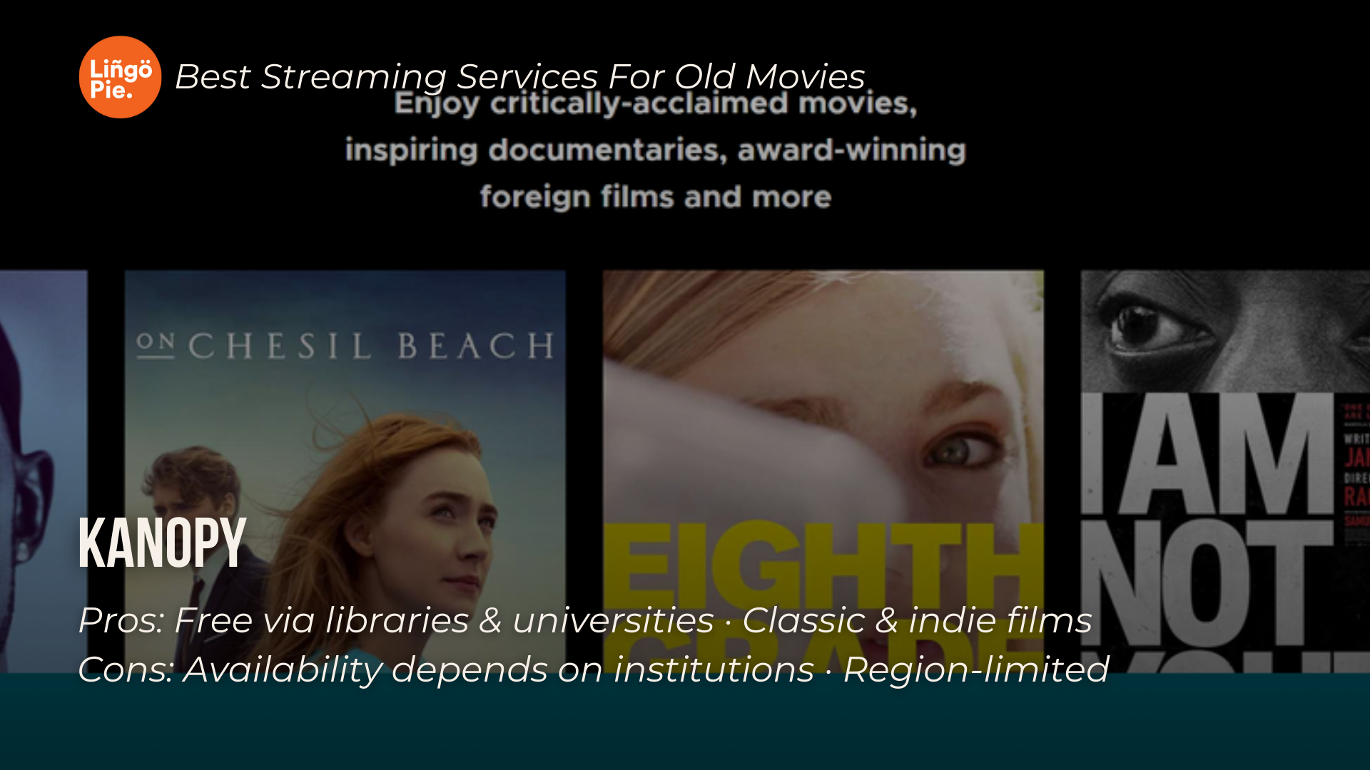 Best Streaming Services For Old Movies - Kanopy