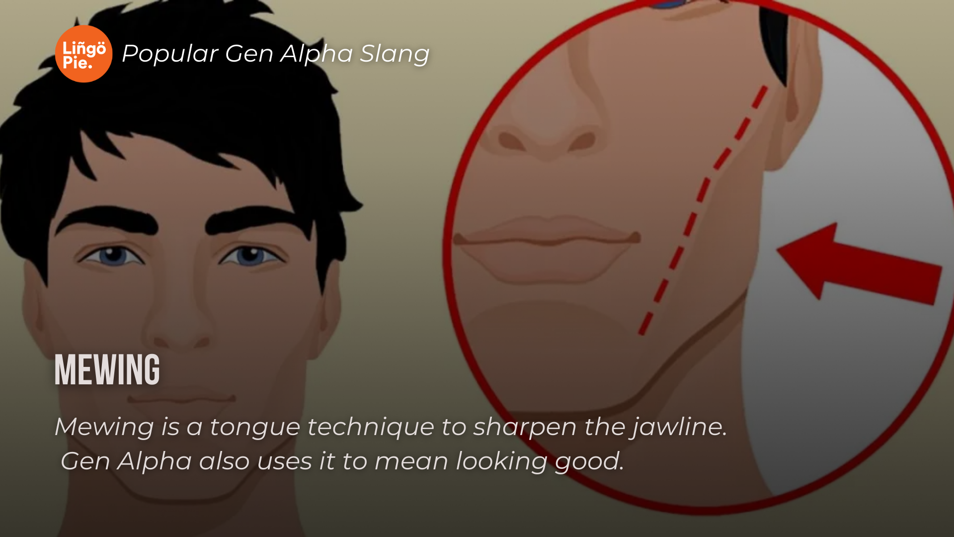 Popular Gen Alpha Slang: Mewing