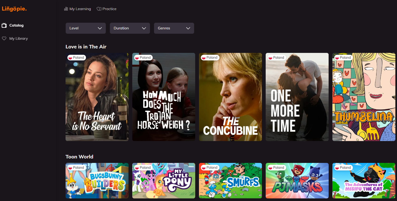 Learn Polish on Lingopie