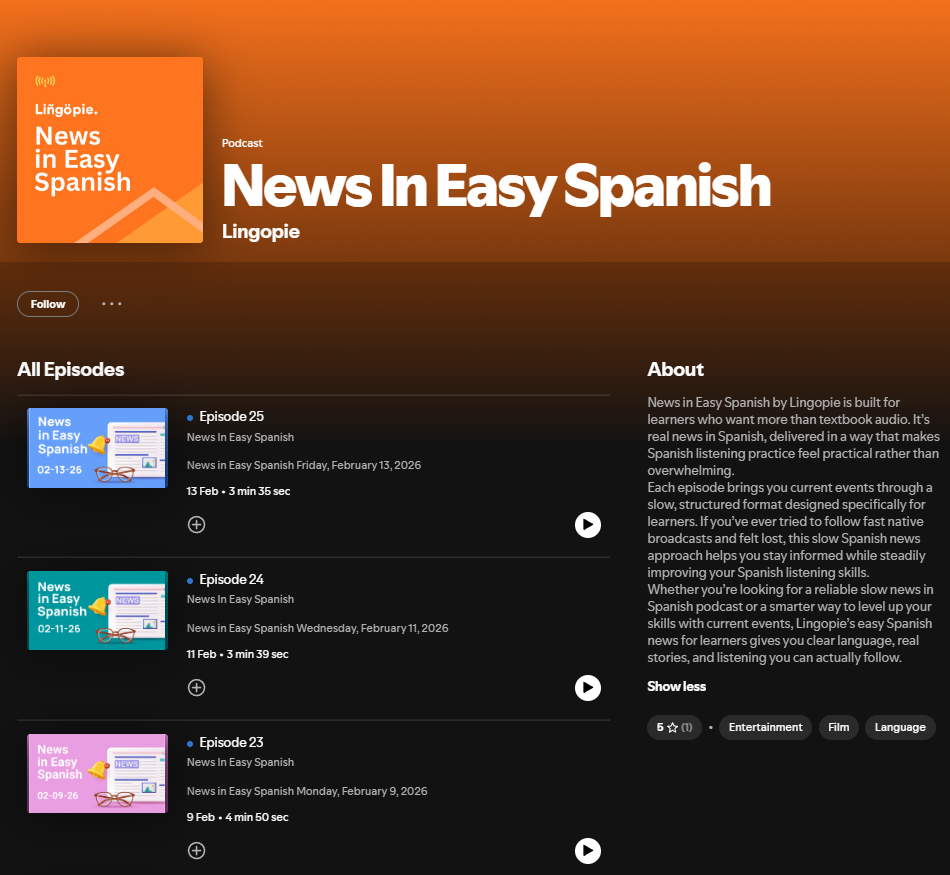 News in Easy Spanish