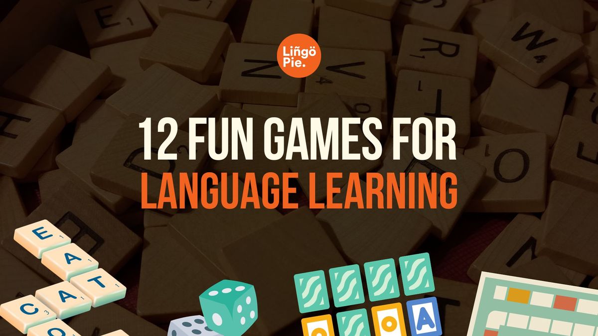 At home Language learning games and activities