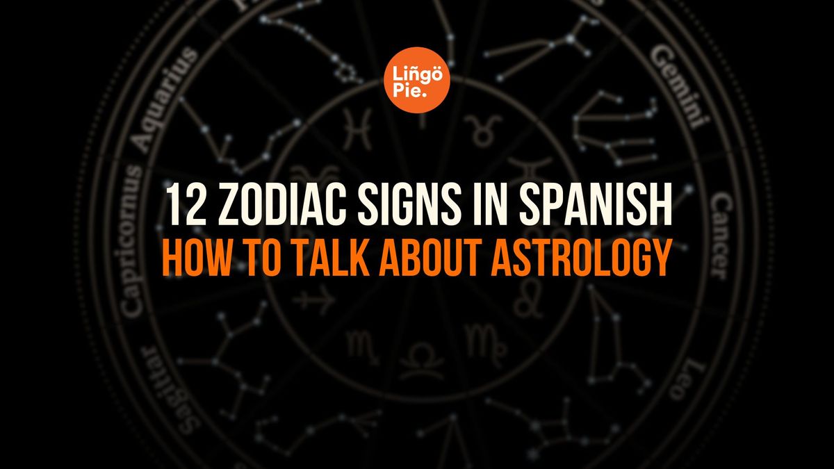 Zodiac Signs In Spanish