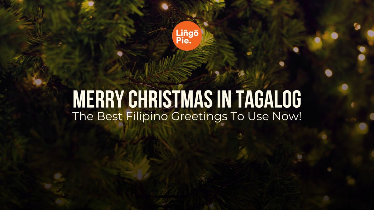 Merry Christmas In Tagalog