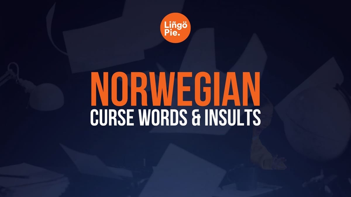 Norwegian Curse Words