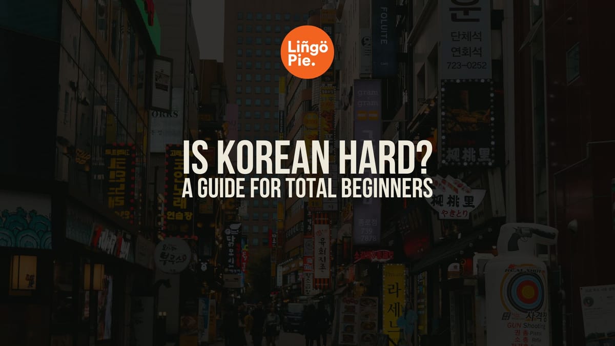 Is Korean Hard To Learn? 4 Main Concerns For Beginners