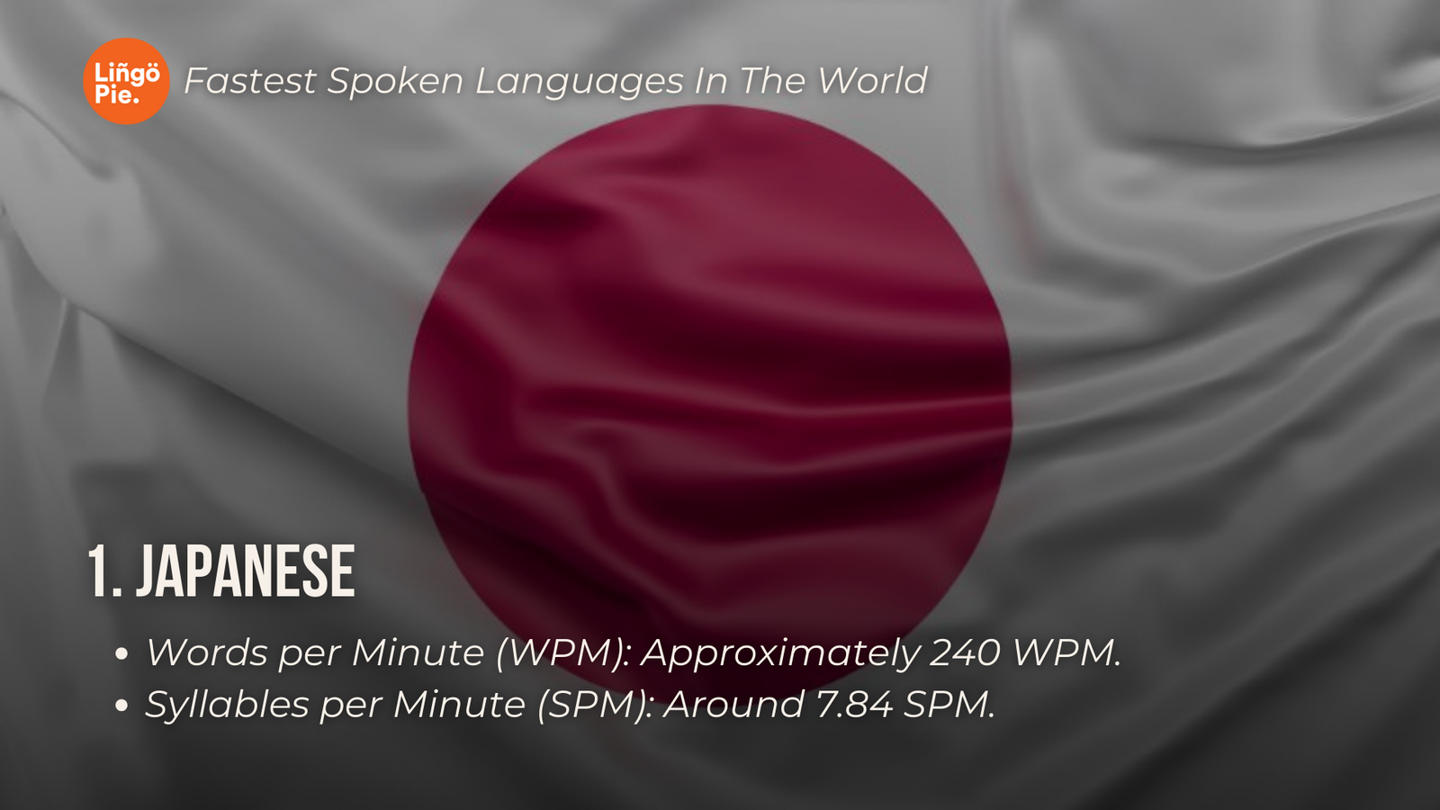 10 Fastest Spoken Languages In The World