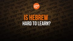 Is Hebrew Hard To Learn?