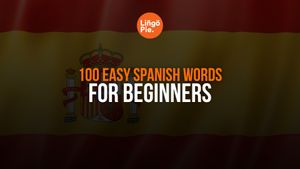 100 Easy Spanish Words For Beginners