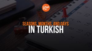 How To Write The Seasons, Months, And Days In Turkish