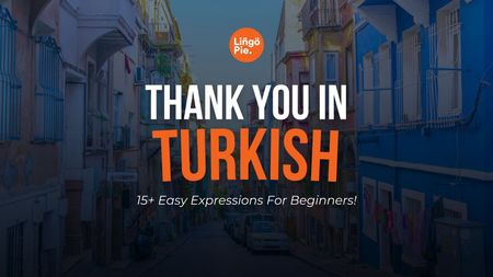 Thank You In Turkish Language