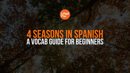 4 Seasons In Spanish