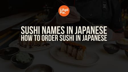 sushi names in japanese